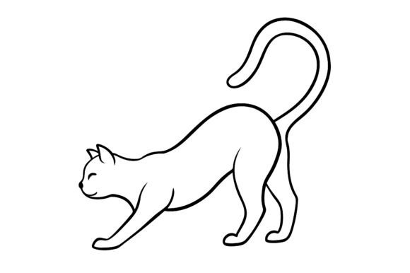 Cat Stretching Single Line Sketch: A Strategic Asset for Modern Design and Branding