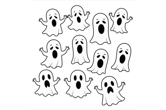 Ghosts with Different Expression: A Versatile Vector Set